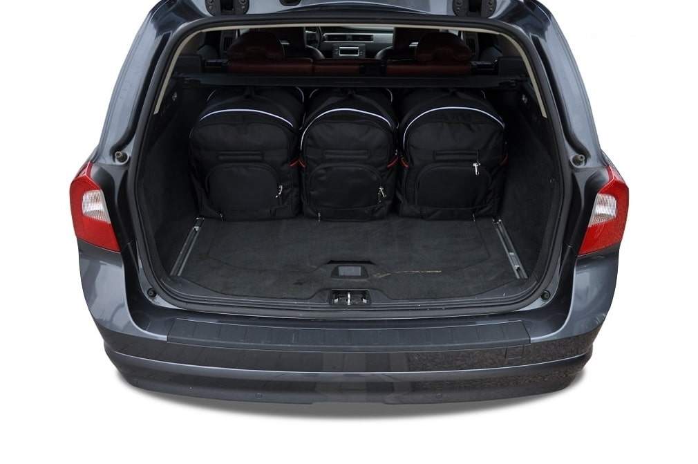 Volvo XC70 2007-2016 5-väskor Sport #färg_Svart