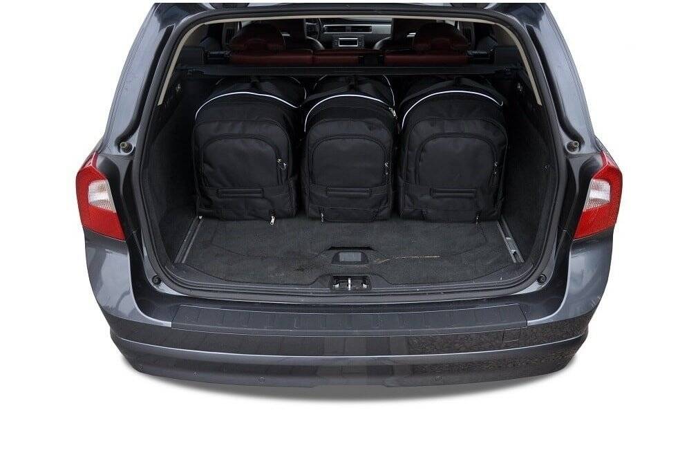 Volvo XC70 2007-2016 5-väskor Aero #färg_Svart