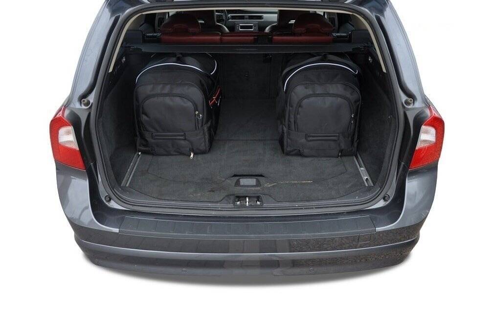 Volvo XC70 2007-2016 5-väskor Aero #färg_Svart