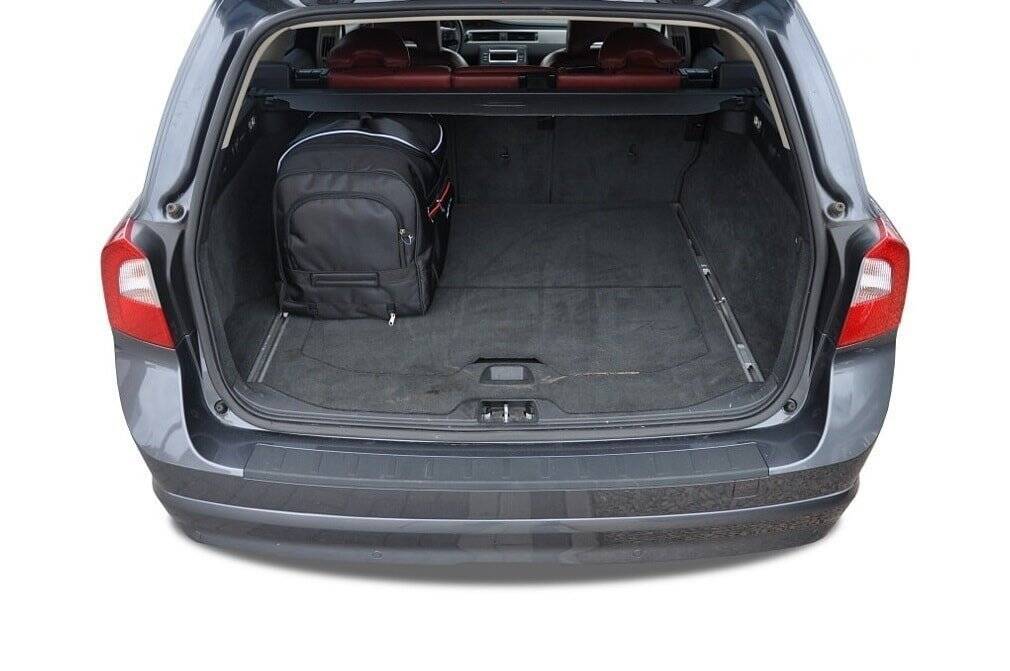 Volvo XC70 2007-2016 5-väskor Aero #färg_Svart
