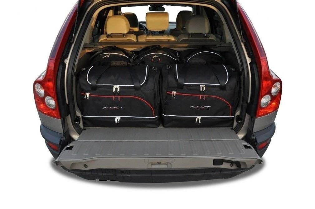 Volvo XC90 2002-2014 5-väskor #färg_Svart