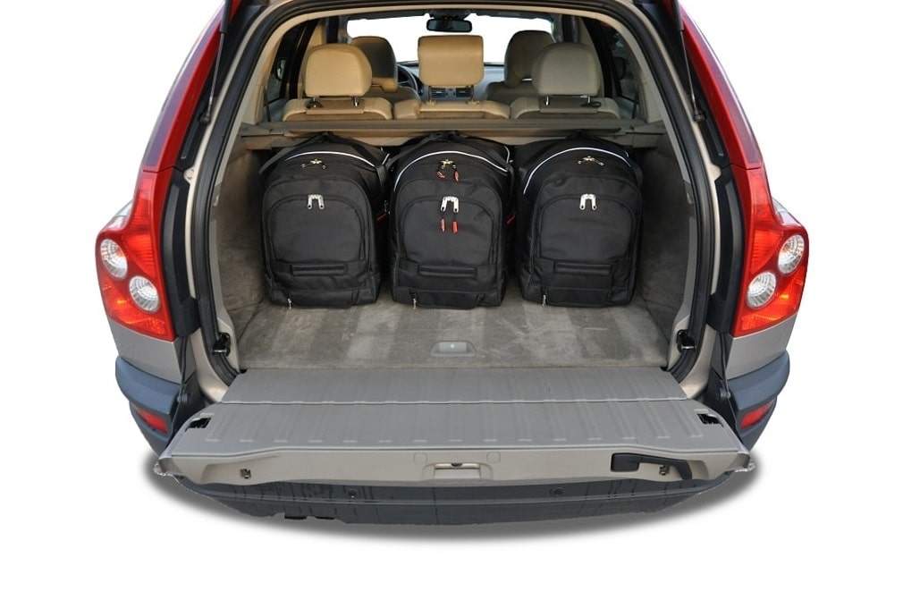 Volvo XC90 2002-2014 5-väskor #färg_Svart
