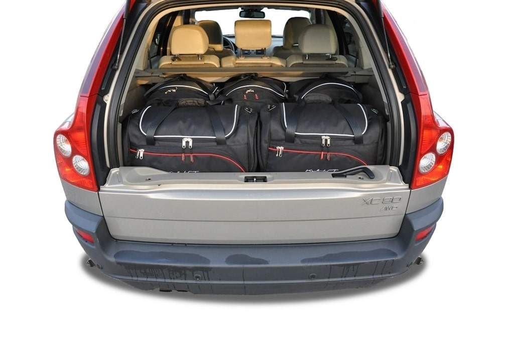 Volvo XC90 2002-2014 5-väskor #färg_Svart