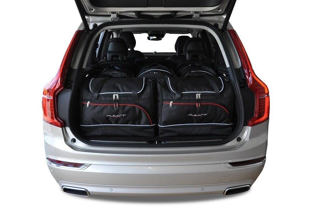 Volvo XC90 2014+ 5-väskor Sport #färg_Svart