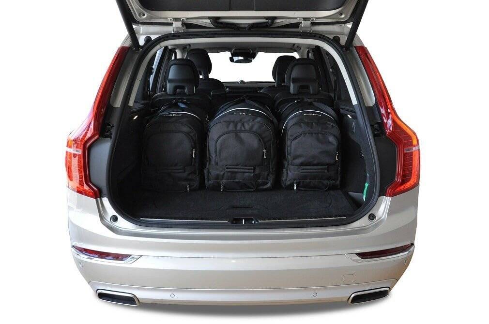 Volvo XC90 2014+ 5-väskor Sport #färg_Svart