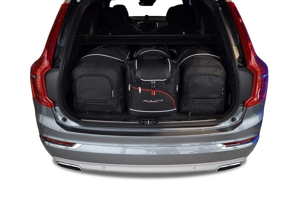 Volvo XC90 EXCELLENCE 2014+ 4-väskor #färg_Svart