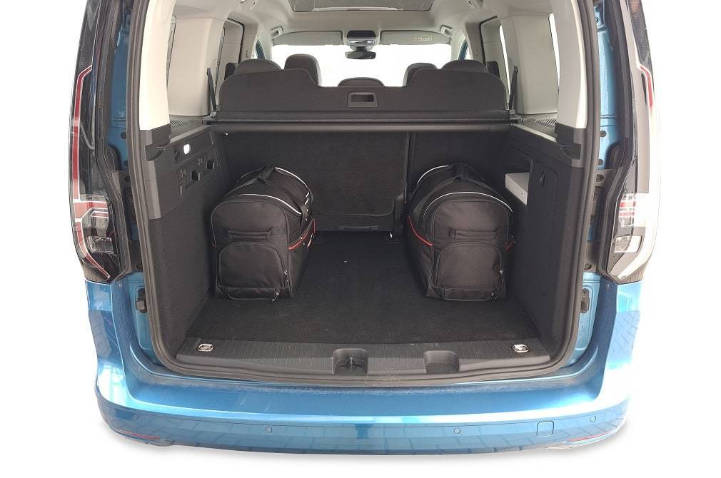 Vw CADDY 2021+ 9-väskor #färg_Svart