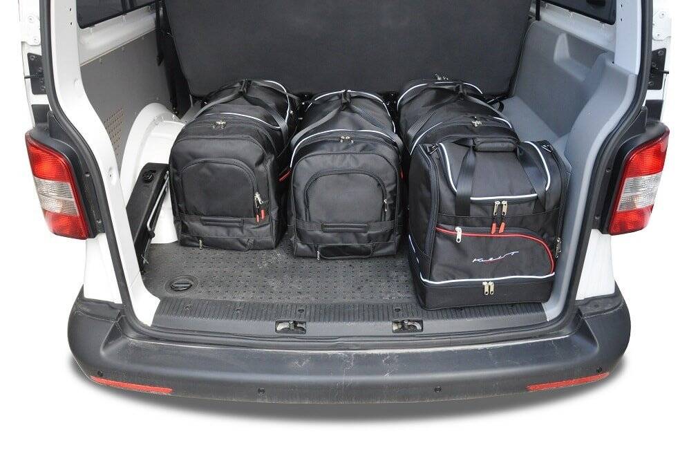 Vw CARAVELLA 2009-2015 6-väskor #färg_Svart