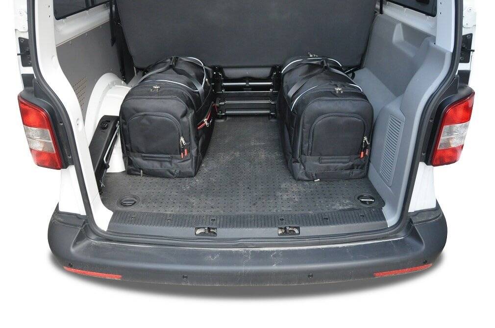 Vw CARAVELLA 2009-2015 6-väskor #färg_Svart