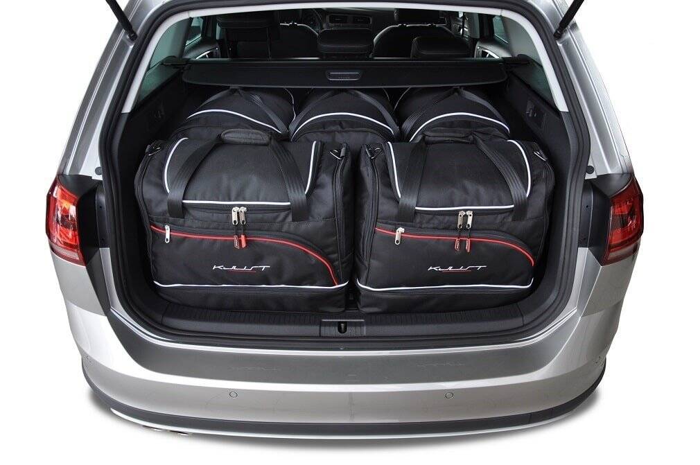 Vw GOLF ALLTRACK 2015-2020 5-väskor Sport #färg_Svart