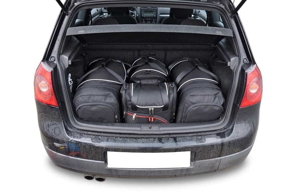 Vw GOLF HATCHBACK 2003-2008 4-väskor #färg_Svart