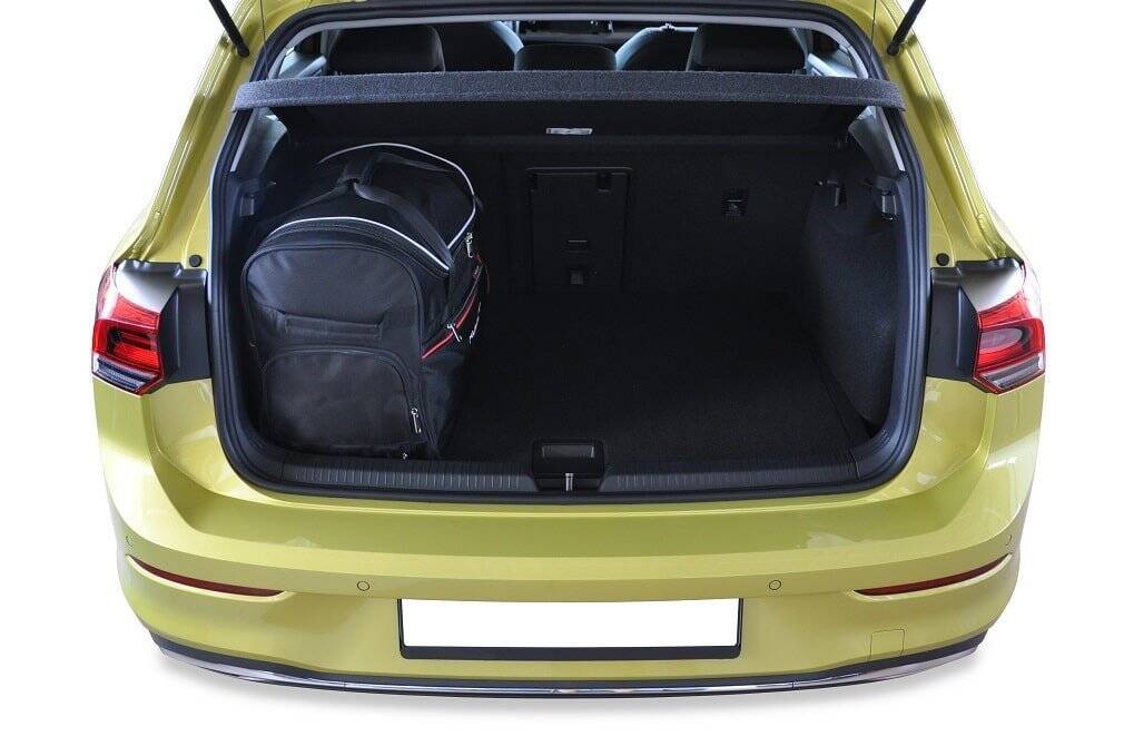 Vw GOLF HATCHBACK 2019+ 3-väskor #färg_Svart