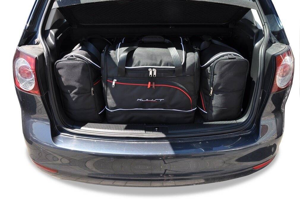 Vw GOLF PLUS 2008-2012 4-väskor #färg_Svart
