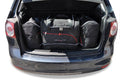 Vw GOLF PLUS 2008-2012 4-väskor #färg_Svart