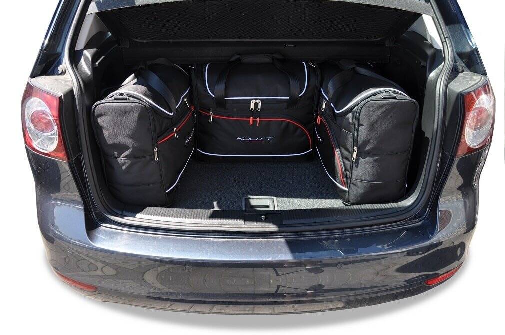 Vw GOLF PLUS 2008-2012 4-väskor #färg_Svart