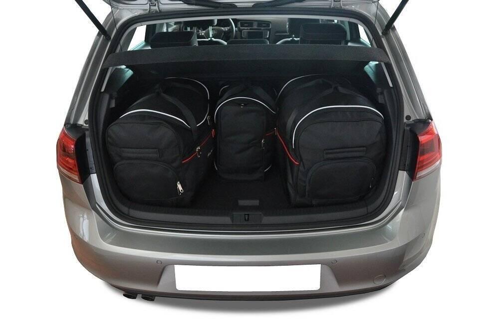 Vw GOLF SPORTSVAN 2013-2020 4-väskor Aero #färg_Svart