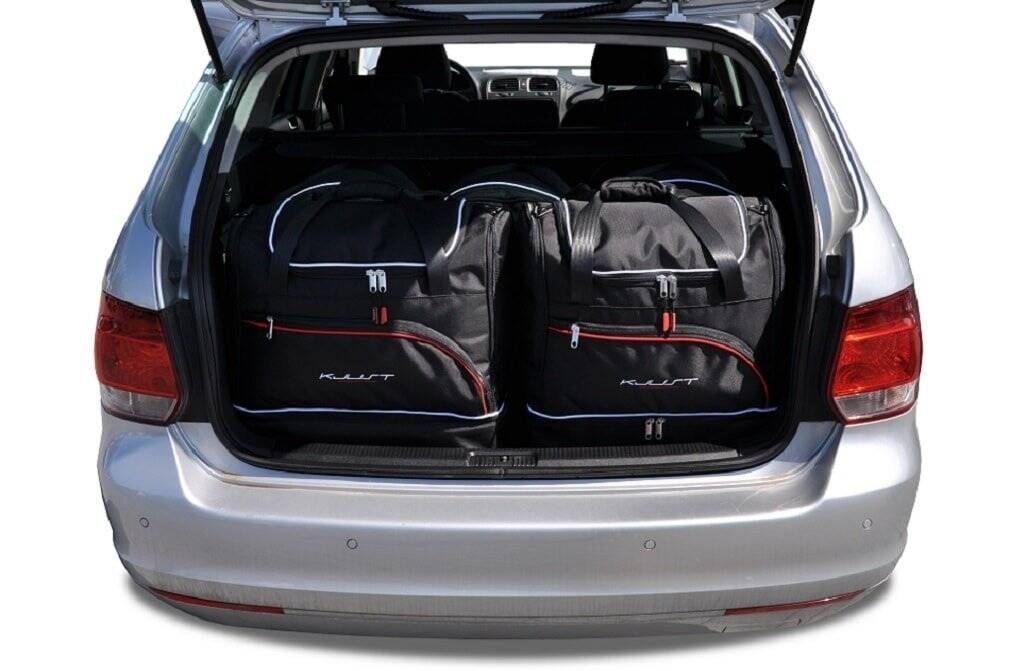 Vw GOLF VARIANT 2008-2016 5-väskor #färg_Svart