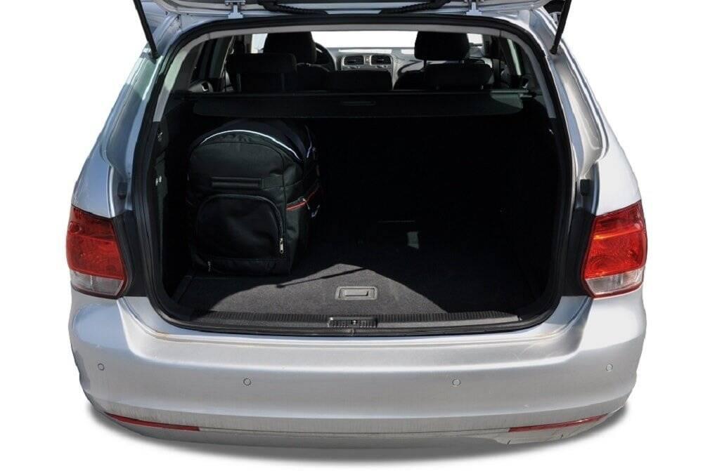 Vw GOLF VARIANT 2008-2016 5-väskor #färg_Svart