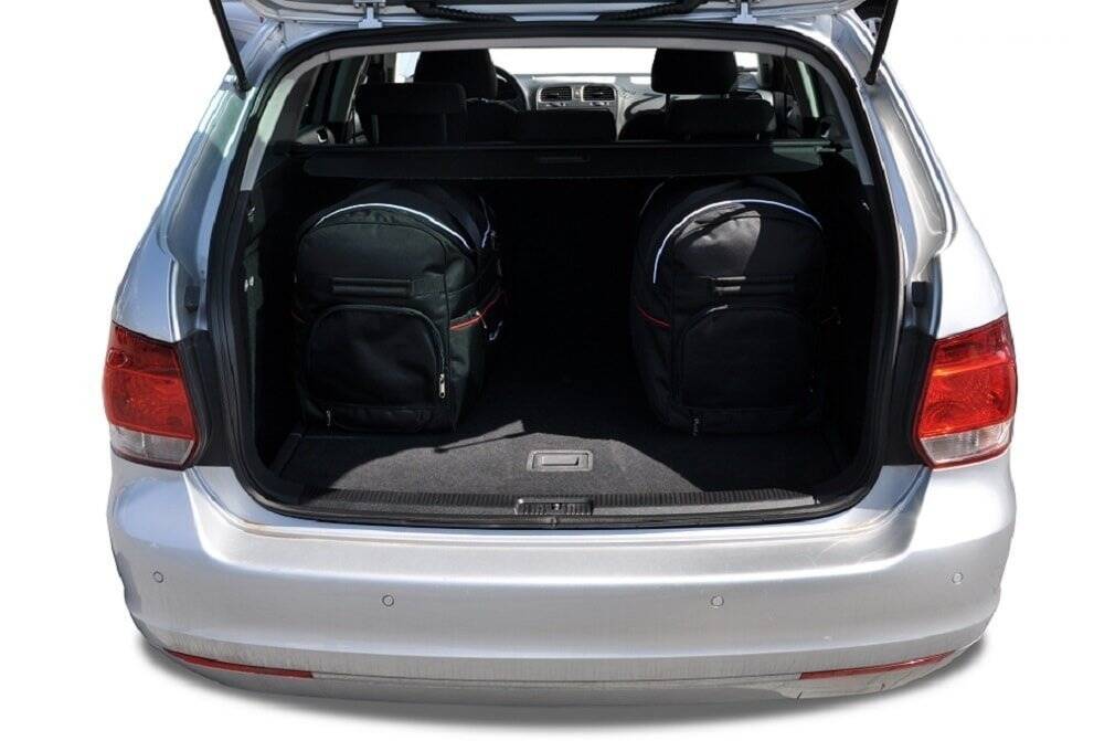 Vw GOLF VARIANT 2008-2016 5-väskor #färg_Svart