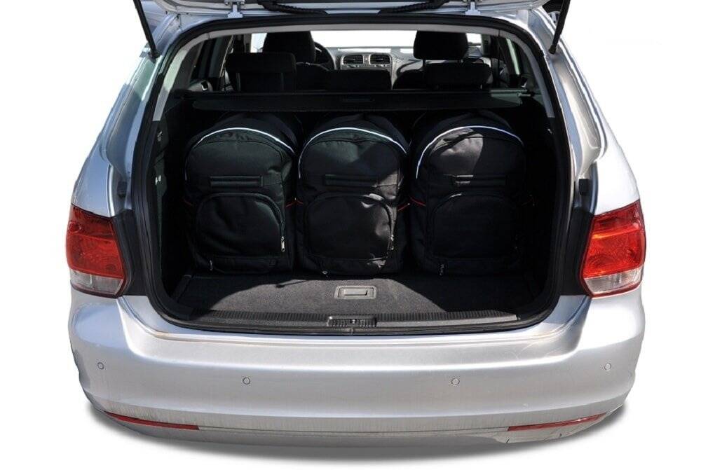 Vw GOLF VARIANT 2008-2016 5-väskor #färg_Svart