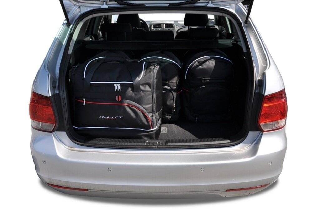 Vw GOLF VARIANT 2008-2016 5-väskor #färg_Svart