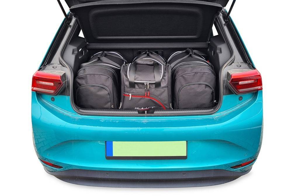 Vw ID.3 EV 2019+ 4-väskor Sport #färg_Svart