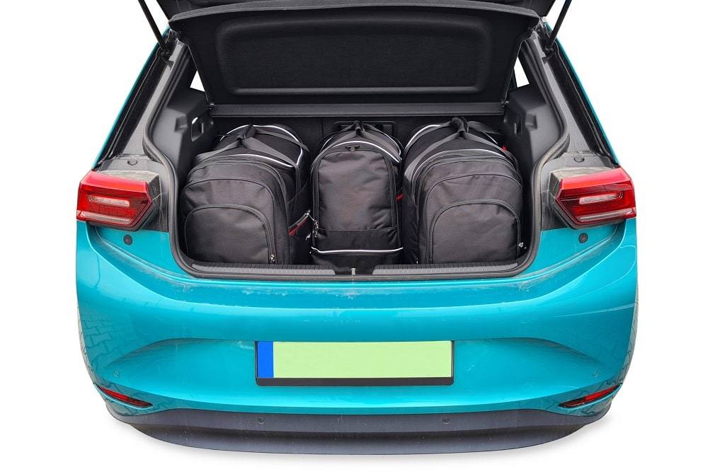 Vw ID.3 EV 2019+ 4-väskor Sport #färg_Svart