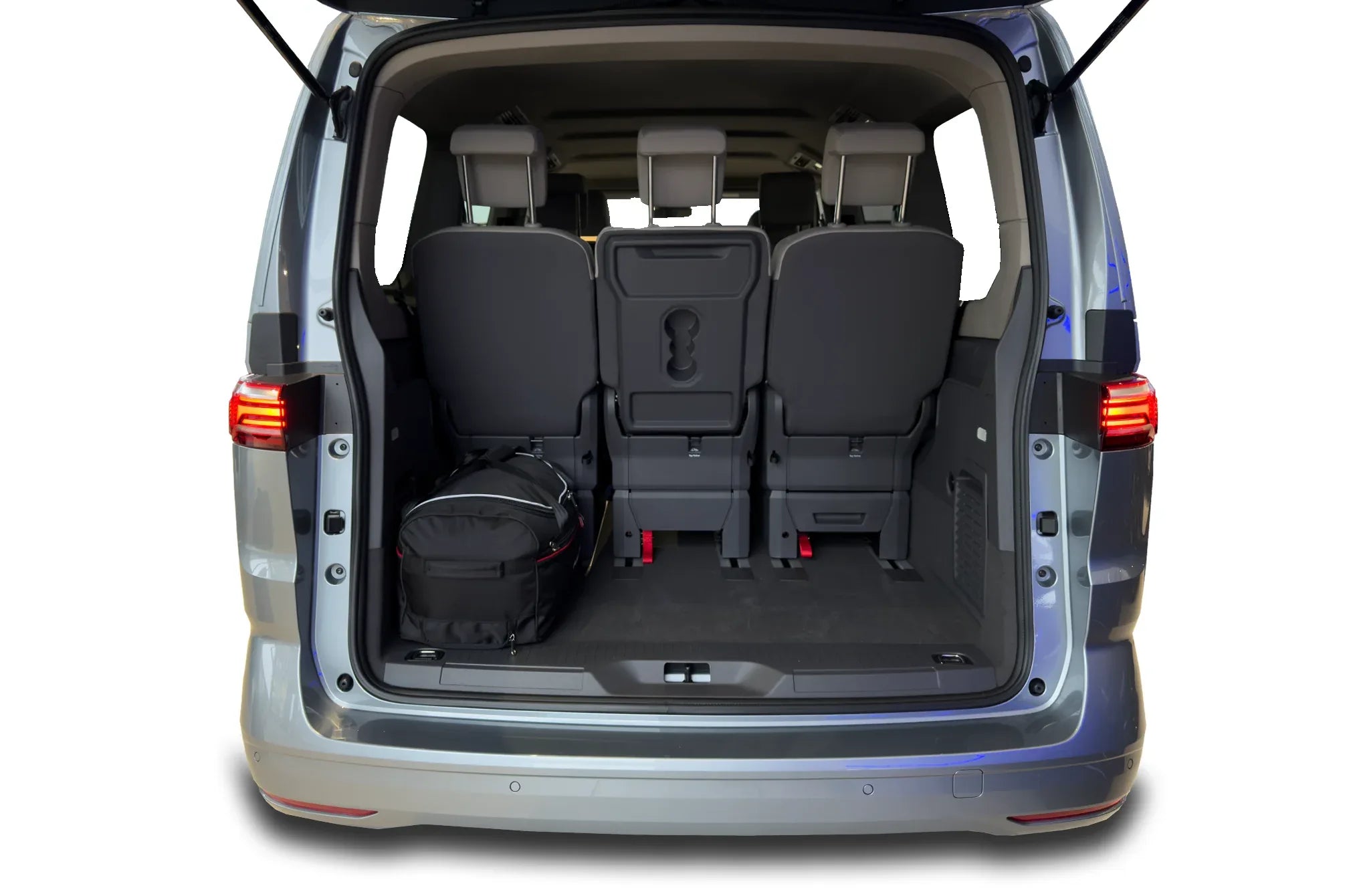 Vw MULTIVAN L2 2021+ 6-väskor #färg_Svart