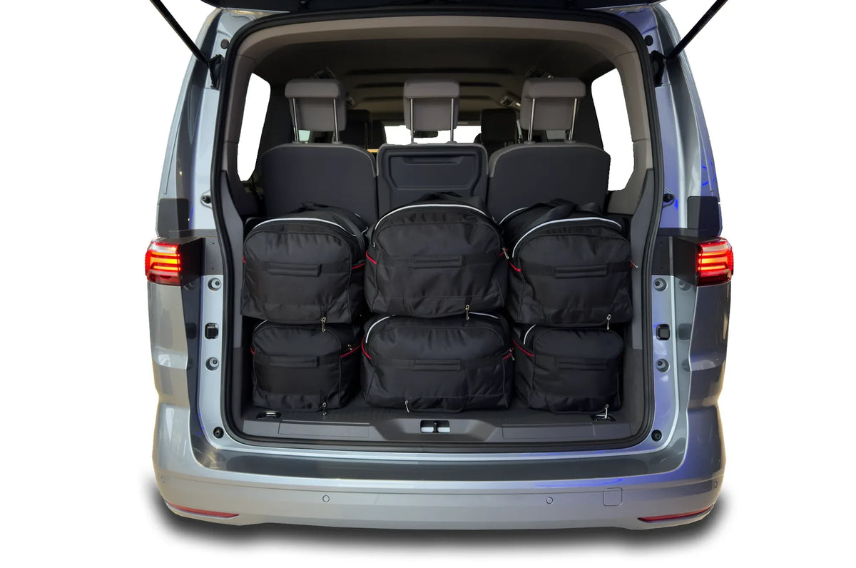 Vw MULTIVAN L2 2021+ 6-väskor #färg_Svart