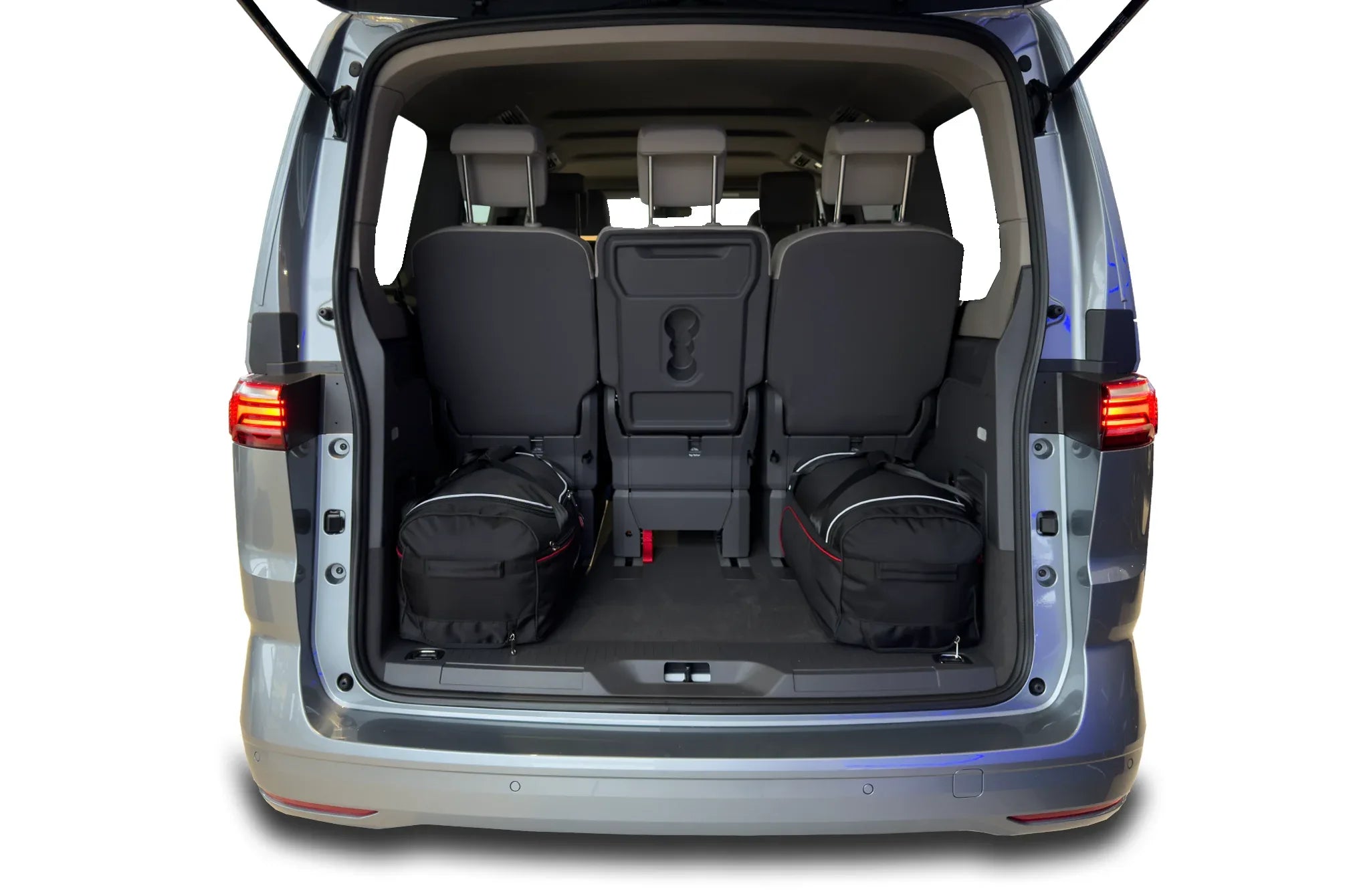 Vw MULTIVAN L2 PHEV 2021+ 9-väskor #färg_Svart