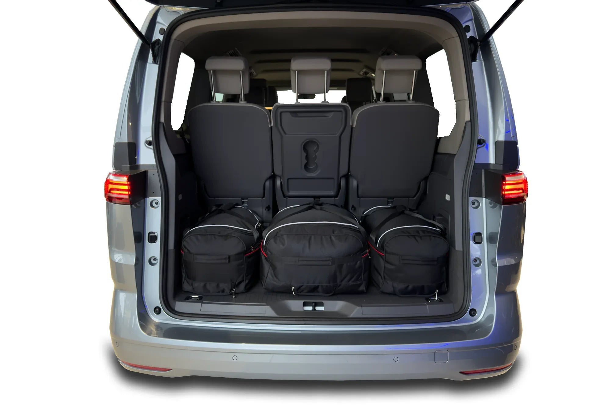 Vw MULTIVAN L2 PHEV 2021+ 9-väskor #färg_Svart