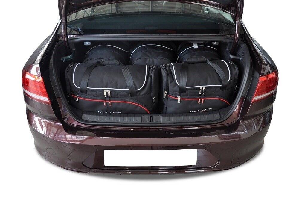 Vw PASSAT LIMOUSINE 2014-2021 5-väskor Aero #färg_Svart
