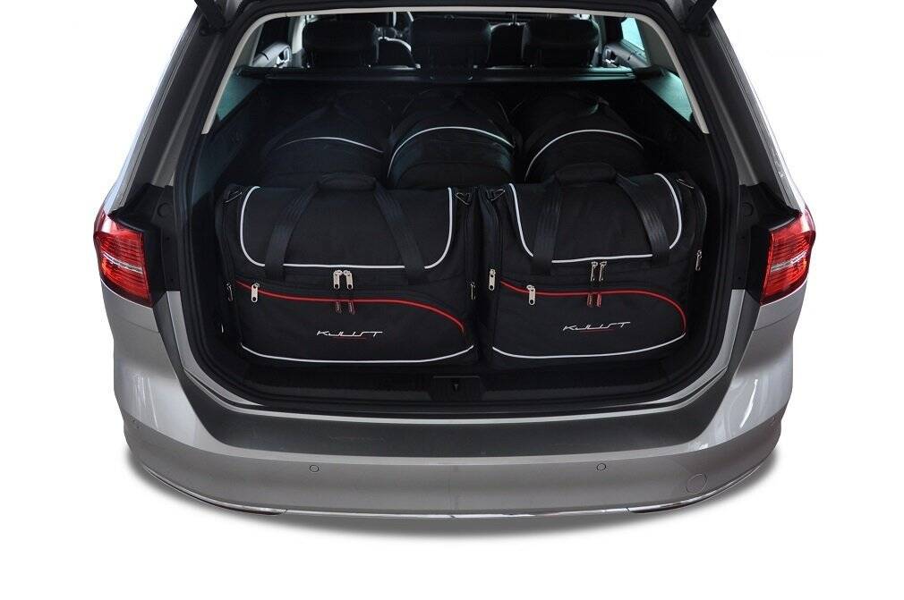 Vw PASSAT VARIANT 2014-2023 5-väskor Aero #färg_Svart