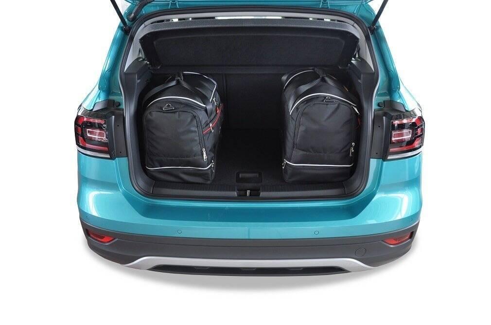 Vw T-CROSS 2018+ 3-väskor #färg_Svart