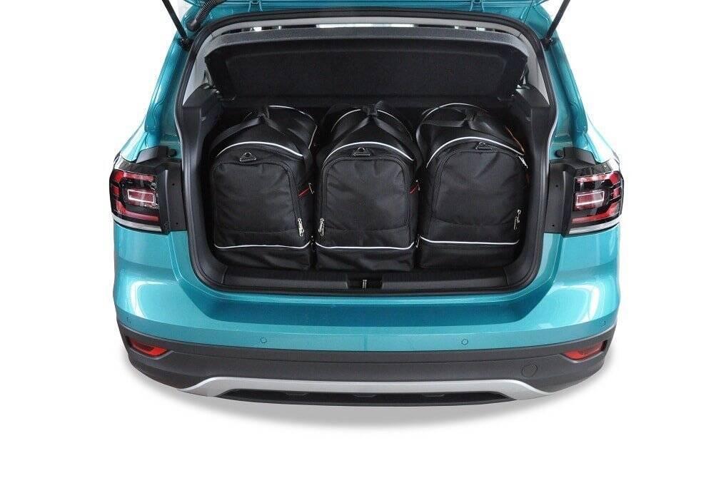 Vw T-CROSS 2018+ 3-väskor #färg_Svart