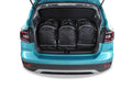 Vw T-CROSS 2018+ 3-väskor #färg_Svart