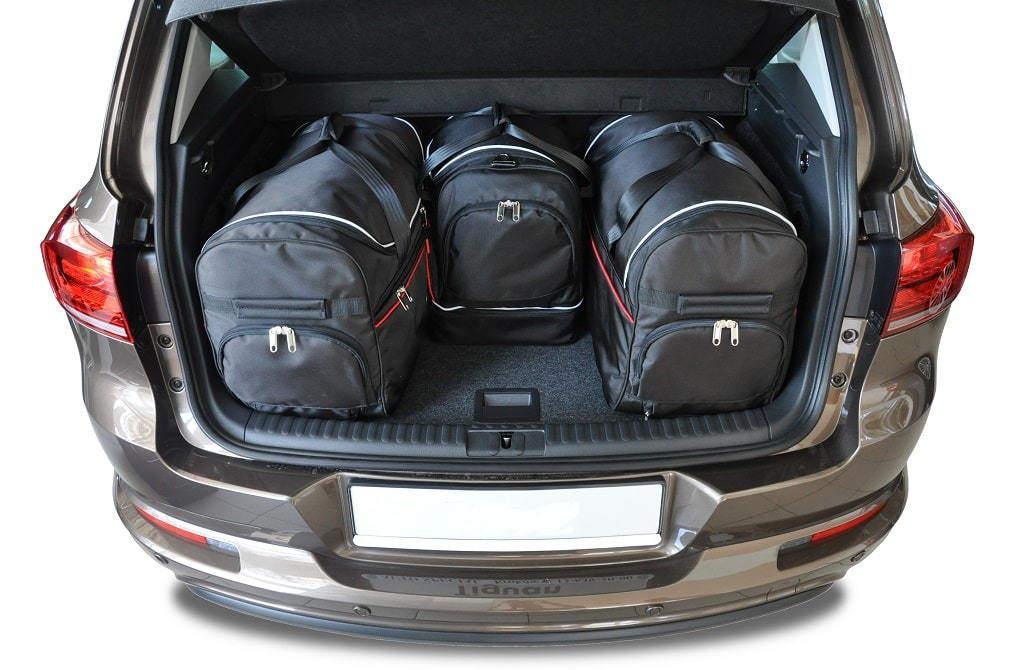 Vw TIGUAN 2007-2015 4-väskor #färg_Svart
