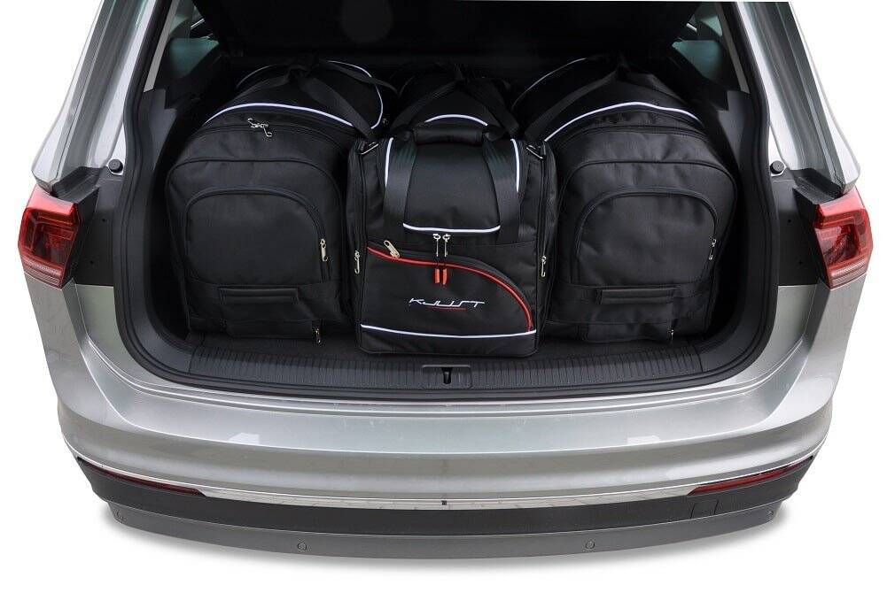 Vw TIGUAN 2016-2024 4-väskor Aero #färg_Svart