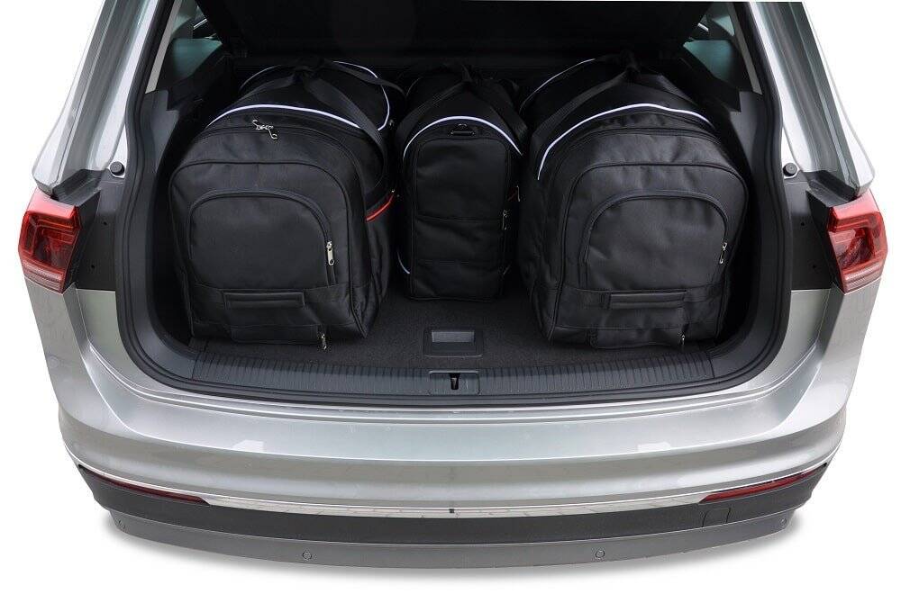 Vw TIGUAN 2016-2024 4-väskor Aero #färg_Svart