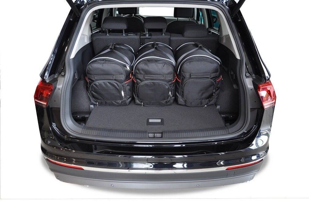 Vw TIGUAN ALLSPACE 2017+ 5-väskor #färg_Svart