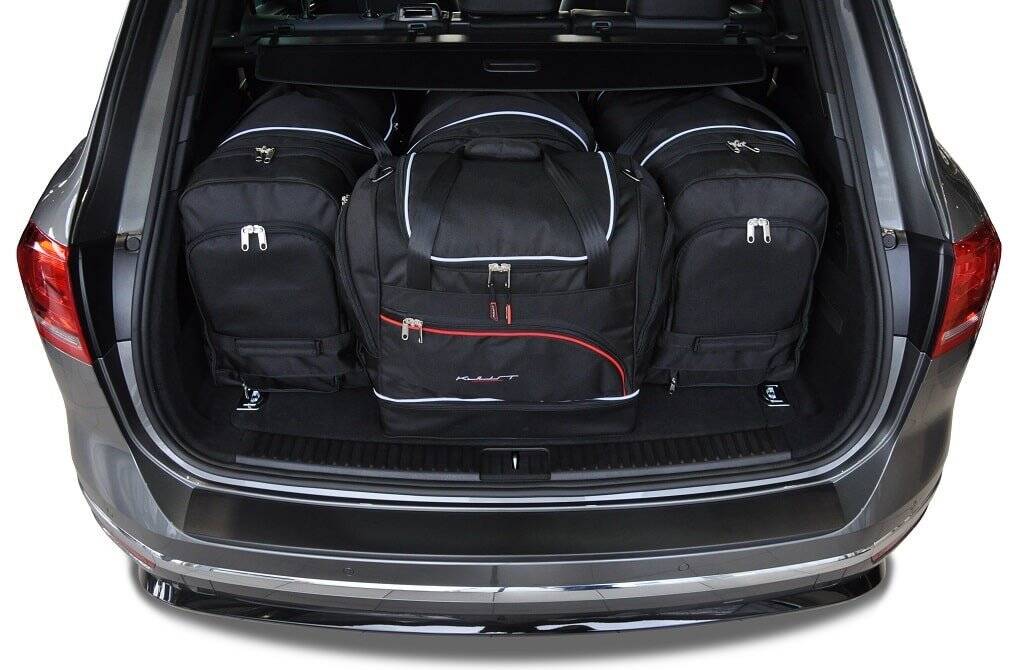 Vw TOUAREG 2010-2017 4-väskor #färg_Svart