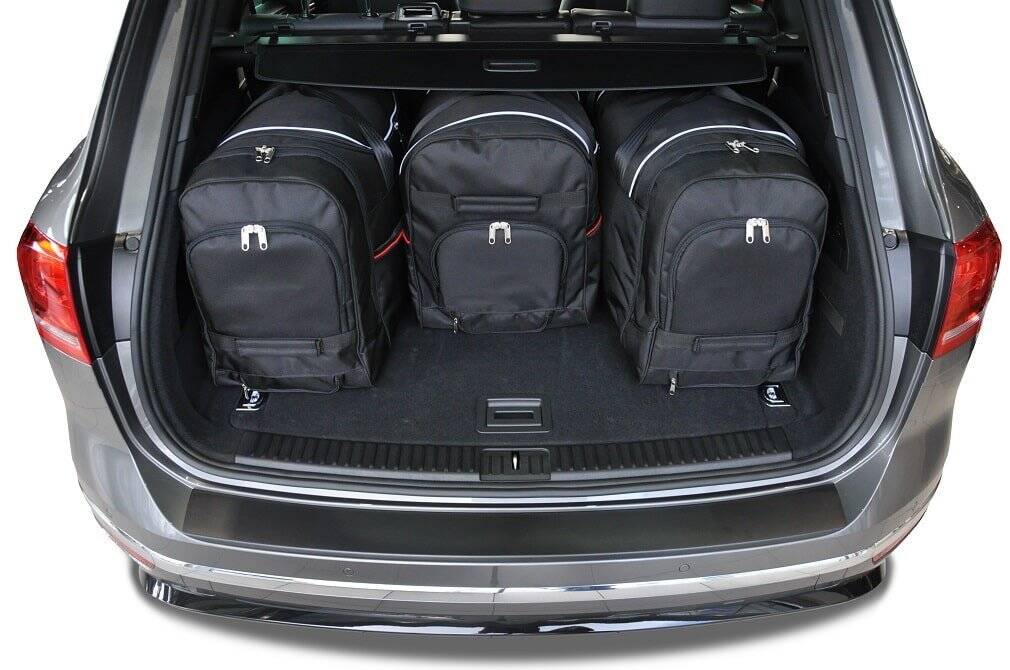 Vw TOUAREG 2010-2017 4-väskor #färg_Svart