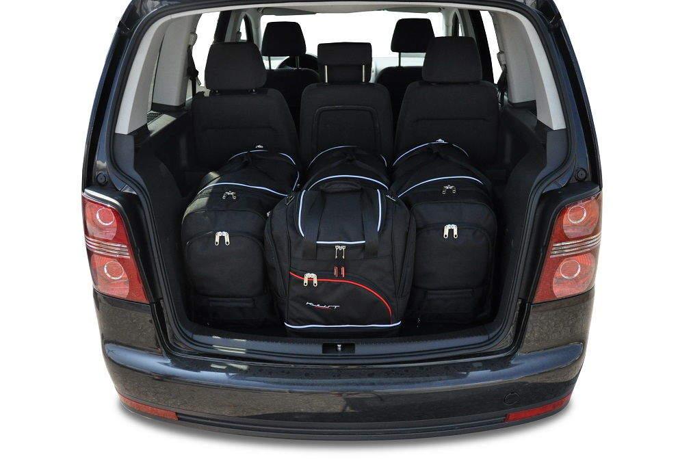 Vw TOURAN 2003-2015 4-väskor #färg_Svart