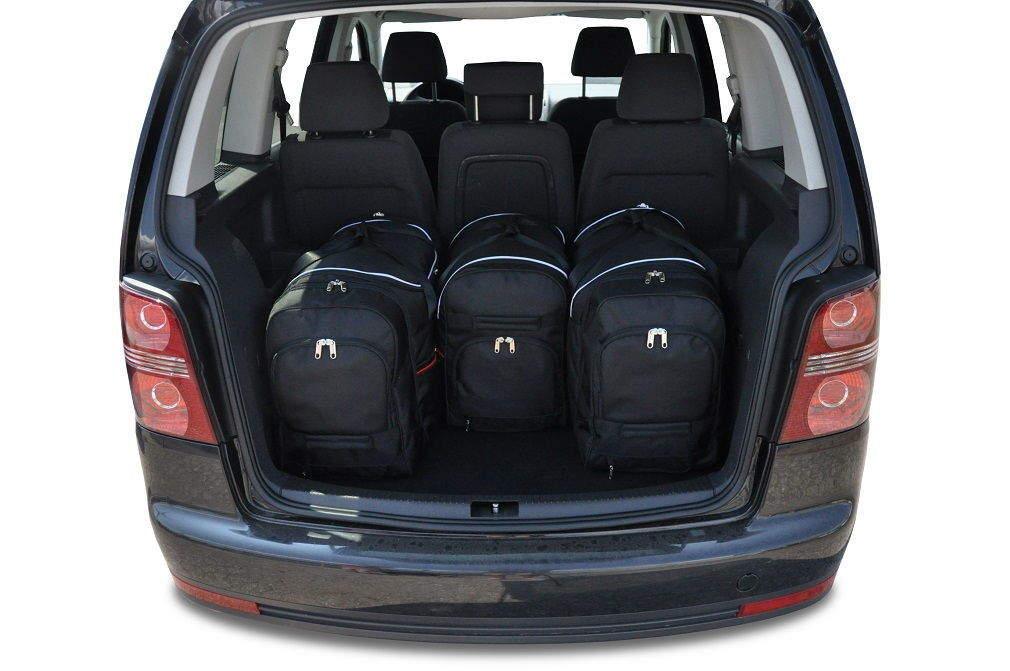 Vw TOURAN 2003-2015 4-väskor #färg_Svart