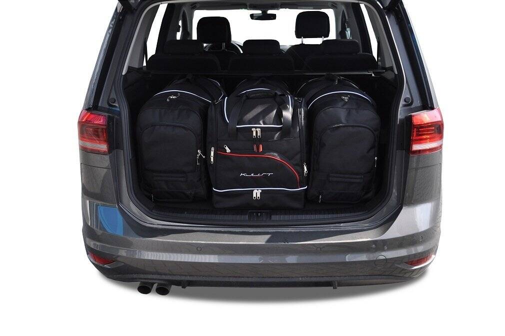 Vw TOURAN 2015+ 4-väskor Sport #färg_Svart