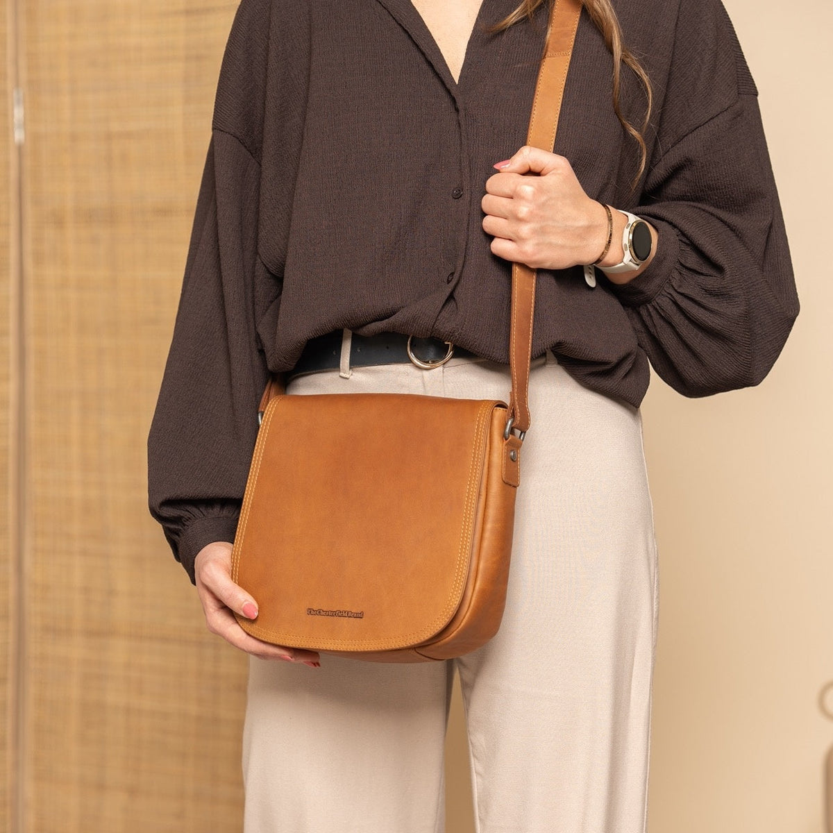 The Chesterfield Brand - Everglades Crossbodyväska #Färg_Konjak