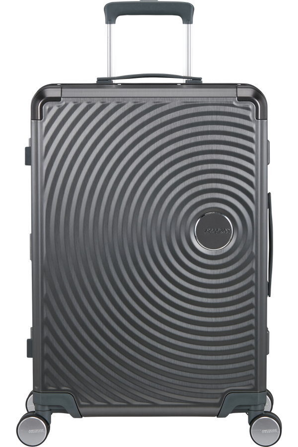 Soundbox Resväska med 4 hjul 68 CM #Färg_Brushed Anthracite