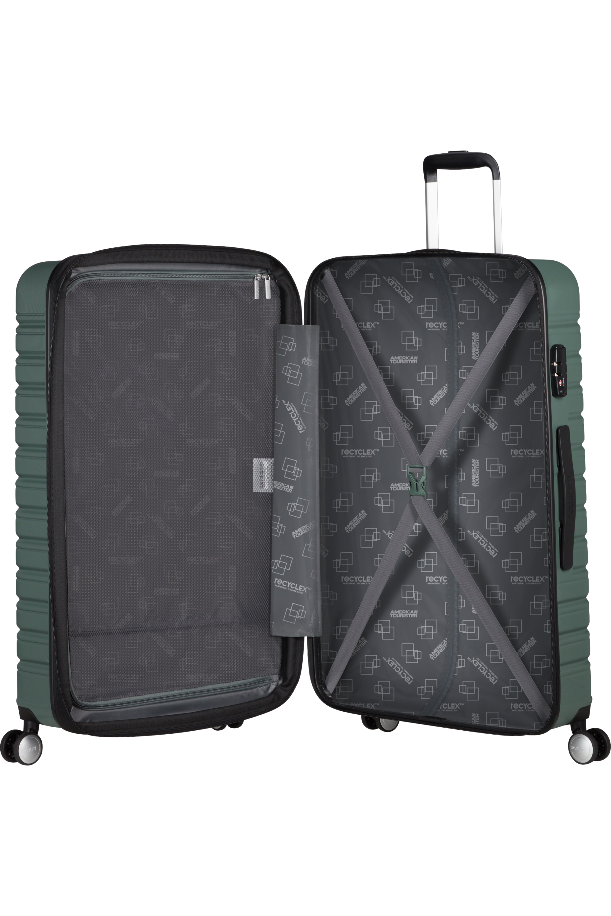 Flashline Resväska 78 CM #Färg_Dark Forest