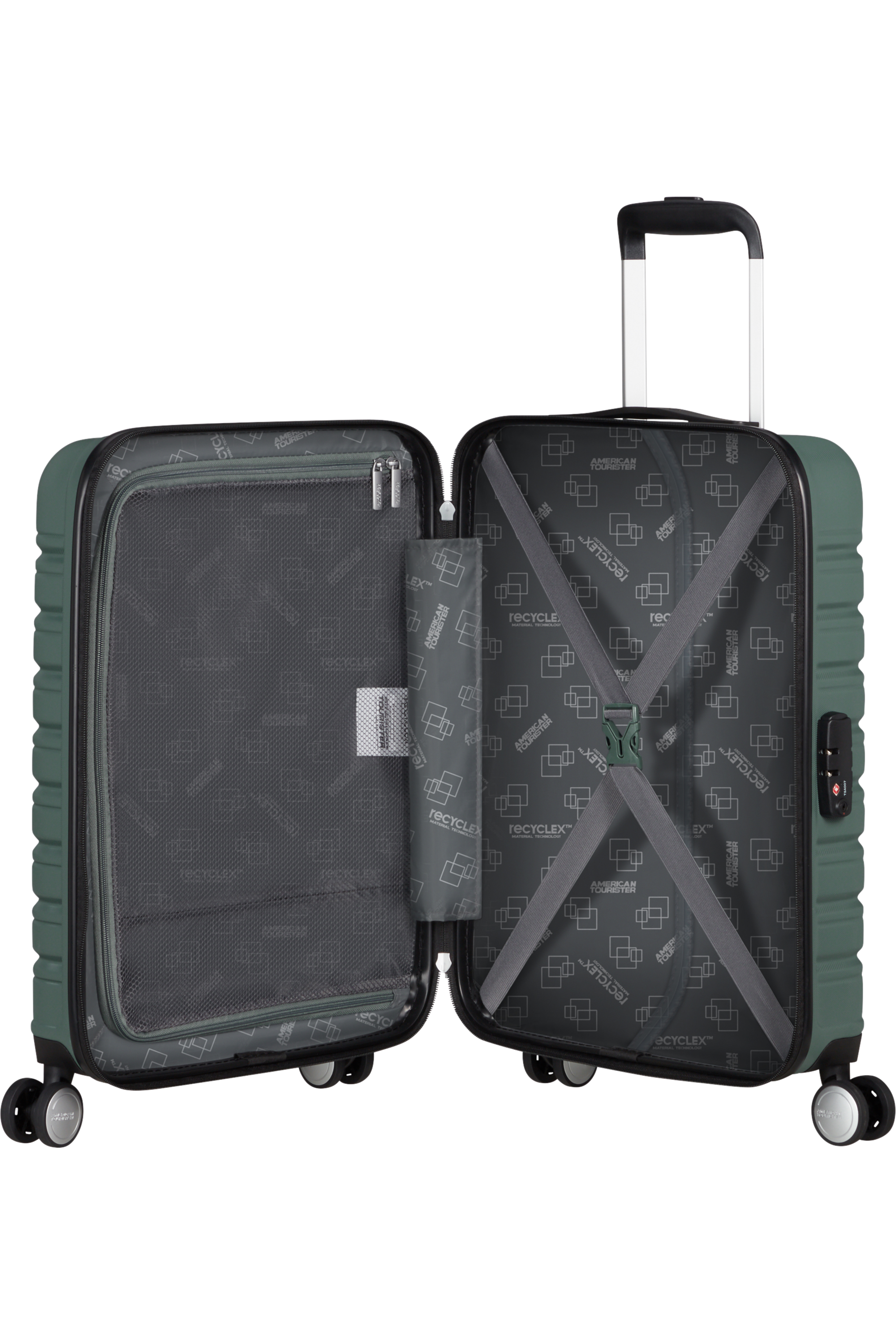 Flashline Kabinväska 55 CM #Färg_Dark Forest