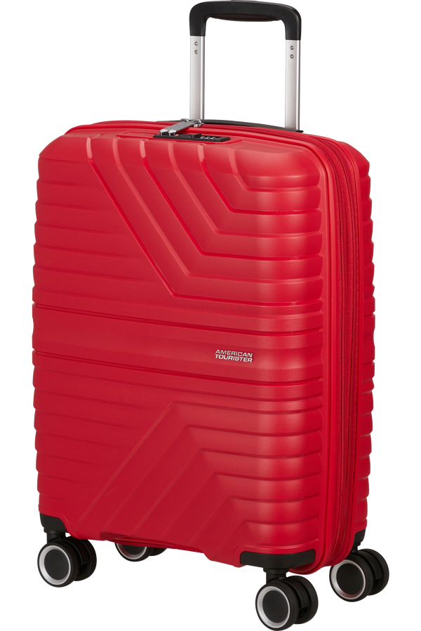 Flytwist Resväska med 4 hjul 55 CM #Färg_True Red